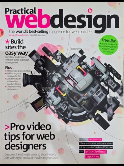 Practical Web Design Magazine Issue 190, Иностранные журналы о web дизайне в Москве, Intpressshop