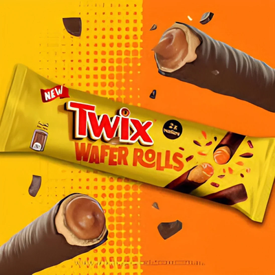 Вафер ролл Twix