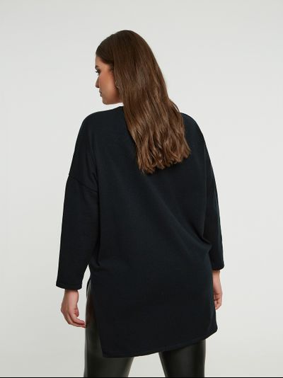 Джемпер удлиненный