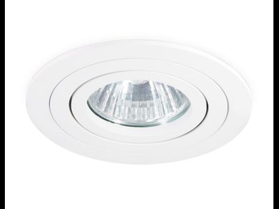 Встраиваемый светильник Ambrella MR16 GU5.3 max11W круг повор. бел. 92(80)x28 TECHNO SPOT TN102501 WH