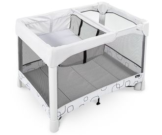 Манеж-кровать 4moms Breeze Plus Classic серый
