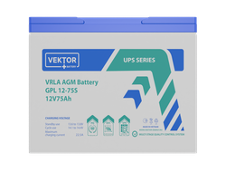 Аккумулятор свинцово-кислотный GPL 12-75