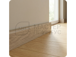 Плинтус с кабель-каналом Comfort Classic 80 80х16х2200 мм. Дуб капучино 219