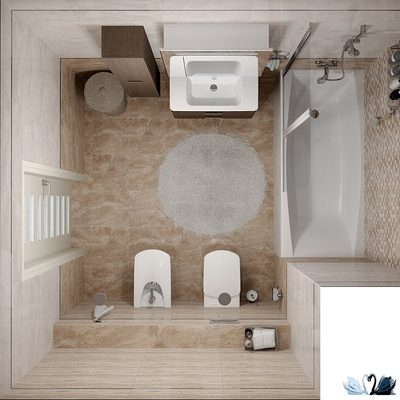 Керамогранит Laparet Polaris коричневый 40 х 40 см