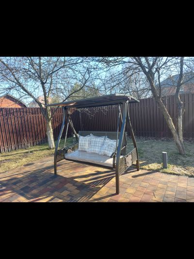 Садовые качели Monarch из алюминия