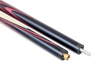 Кий / пирамида 2-pc "Классика" (черный граб, амарант) 13 запилов