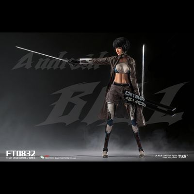 ПРЕДЗАКАЗ - Девушка-киборг (в сером) - Коллекционная фигурка 1/6 Android Bill Action Figure BLACK Hair (FT0832B) - True1Toys ?ЦЕНА: 22900 РУБ.?