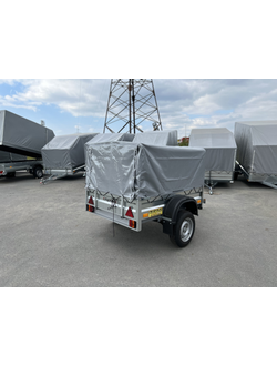 Прицеп «Спутник EKO» (1900х1200х370) оцинкованная рама