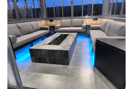 Выполнили проект "Зона отдыха в костровой"