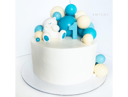 Декор шары и фигурка