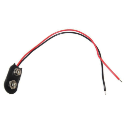 Клемма батарейная (под «крону» на 9v), 15 см (1 шт)