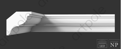 Карниз гладкий SKT43