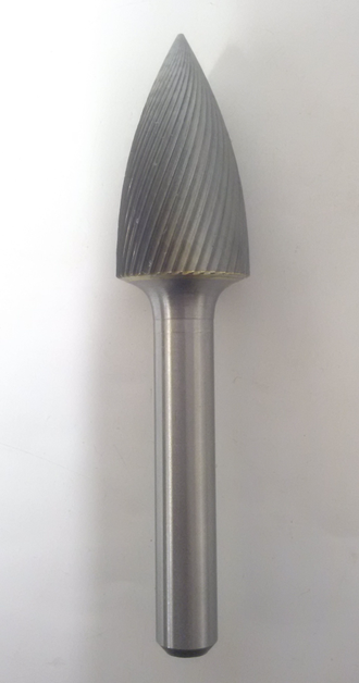 Борфреза парабола с заостренной головкой 14 мм; 18 мм; 20 мм; 22 мм;