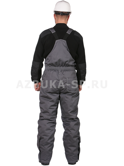 Полукомбинезон ГОРОД-ЗИМА, цв. серый