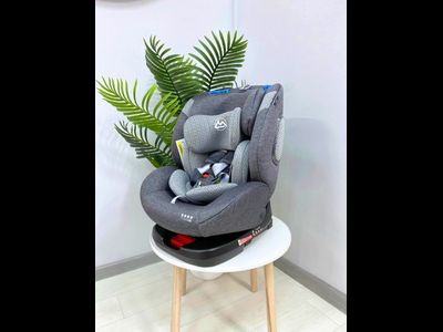 Автокресло Luxmom 277 (Isofix, 0-36 кг, 0-12 лет) Светло-серый