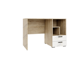 СТОЛ ПИСЬМЕННЫЙ ОЛИВЕР (сонома/белый), 1100*750*500