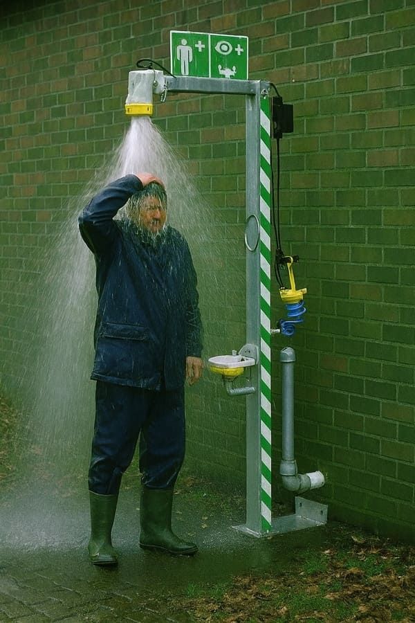 промыть глаза и пораженные участки кожи