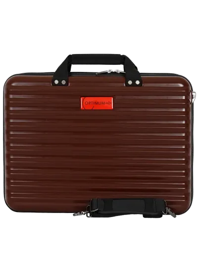 Пластиковый кейс для ноутбука 17 - 18 дюймов Optimum, коричневый