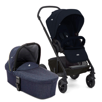 Joie Chrome DLX 2 в 1 коляска + Спальный блок Joie chrome carry cot