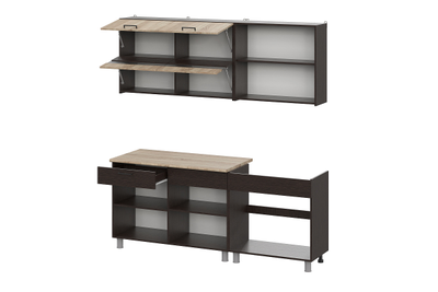 Босфор (2000) Дуб Венге/Дуб Сонома кухонный гарнитур