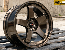 Комплект дисков R18 8,5J ET+25 5*114,3 Nismo LM Бронза (J150)