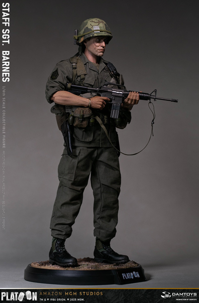 ПРЕДЗАКАЗ - Сержант Боб Барнс ("Взвод", Platoon) - Коллекционная ФИГУРКА 1/6 scale Platoon Vietnam War U.S. Army Staff Sergeant Barnes (DMS045) - DAMTOYS ?ЦЕНА: 31700 РУБ.?