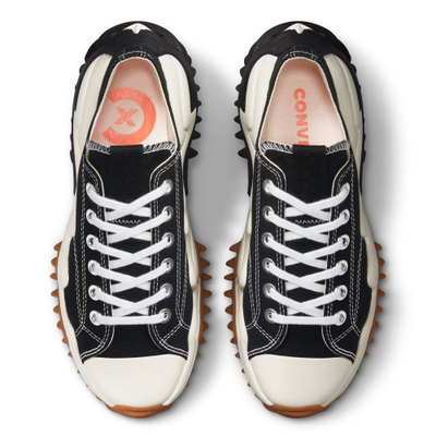 Фирменные Конверсы  Run Star Motion Low Top черные низкие на платформе купить в Москве