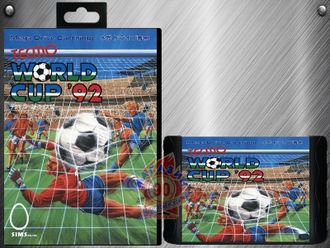 Tecmo cup soccer 92, Игра для Сега (Sega Game) GEN