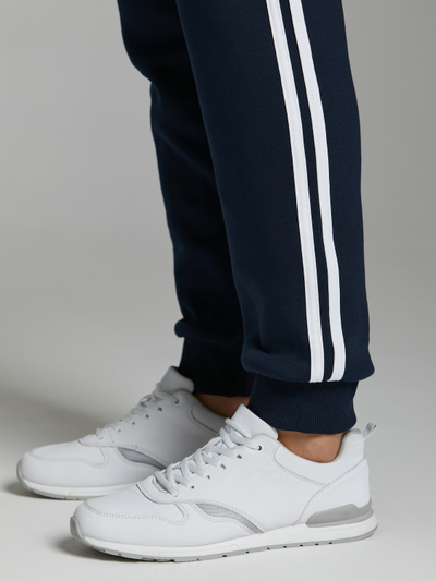 Теплый спортивный костюм СССР, 12SKM-1271 темно-синий