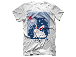 Футболка год Кролика №12