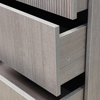 Муза 25 Шкаф 3-х створчатый Тира/кадена вуд (1382*2205*554мм)