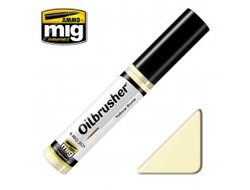 Ammo MIG: Масляная краска с тонкой кистью аппликатором Yellow Bone