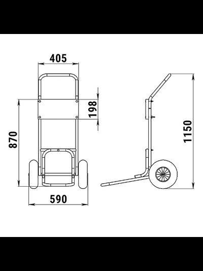 Тележка для ПЛМ