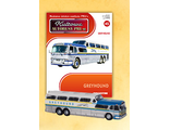 Коллекционная модель автобуса 1:72 &quot;KULTOWE AUTOBUSY PRL-u&quot; (Культовые автобусы) № 45. GREYHOUND (без журнала)