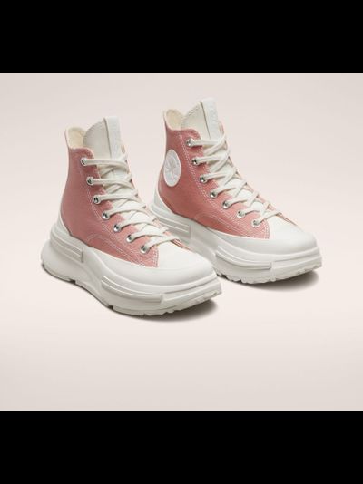 Кеды Converse Run Star Legacy CX розовые высокие на платформе