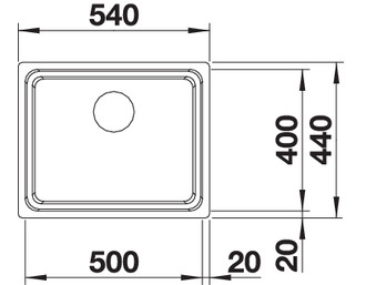 Мойка Blanco ETAGON 500-IF