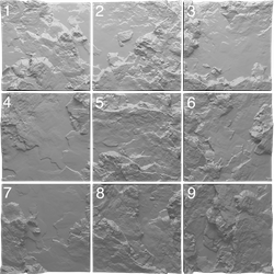 Панно гипсовое BASALT артикул SPN9