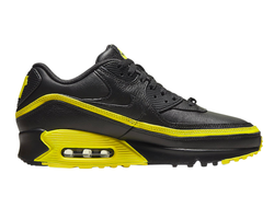 Nike Air Max 90 Black (Черные с желтым)