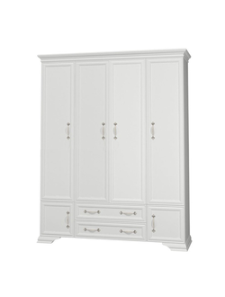 Грация (лак) шкаф ШР-4 без зеркал (Браво)