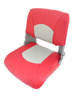 Сиденье Skipper, серое с красным