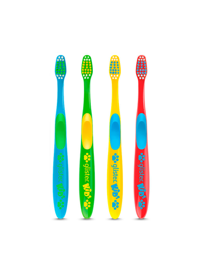 glister™ Kids Зубные щетки, 1 упак./ 4 шт.