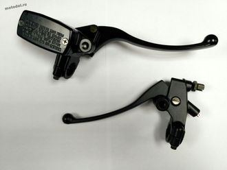 Рычаги ручки сцепления и тормоза трос и гидравлика (цилиндр), для мототехники, универсальные