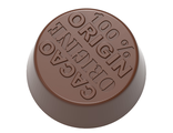 CW1625 Поликарбонатная форма для конфет 100% Cacao Origine Chocolate World, 1 шт