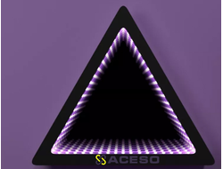 Светозвуковая панель "Бесконечность треугольник"
