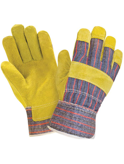 Перчатки спилковые комбинированные (тип АНГАРА)