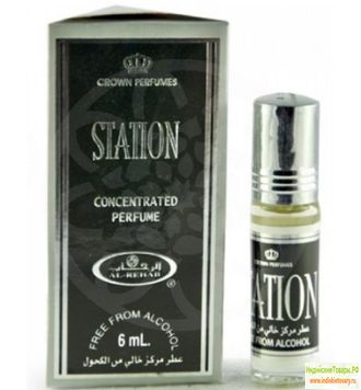 Духи STATION (Al-Rehab) 6мл масляные арабские унисекс.