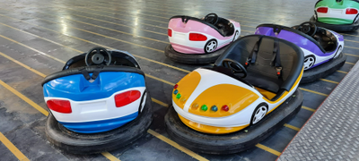 Автодром с питанием от пола 15х16 м.