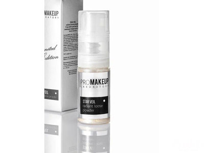 PROMAKEUP laboratory STAR VEIL radiant loose powder рассыпчатая сияющая пудра для лица, тела и волос
