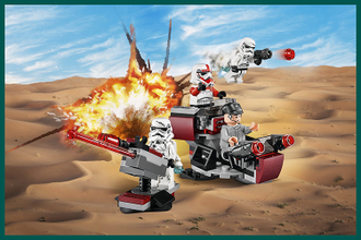 Lego galactic empire battle pack sale
