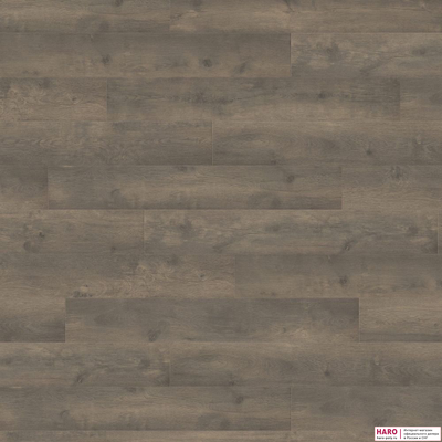 Ламинат Haro Tritty 100 Дуб Бергамо Карбон 538694 32 класс толщина 8 мм с фаской 1.98 м2